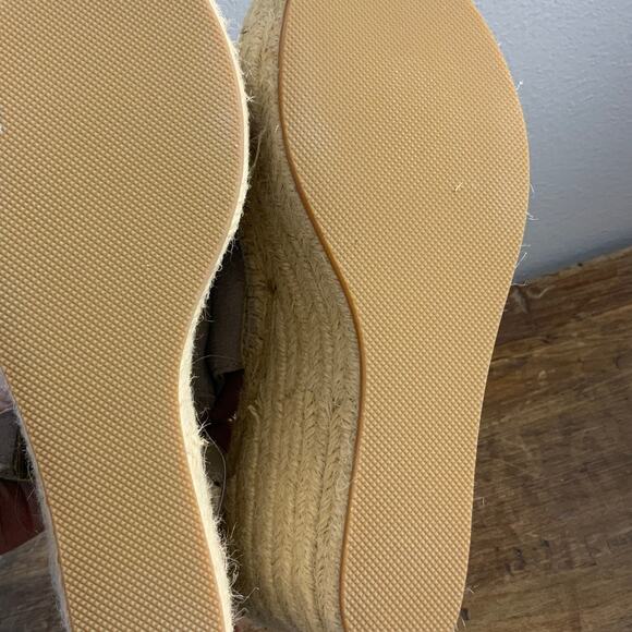 Anthropologie x Soludos Womens Seville Platform‎ Espadrille Sandals Gray 6.5 - Picture 8 of 10
